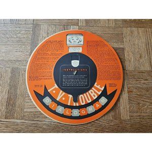1953 Vintage TV Trouble "Dial-O-Gram" Dialogram Wheel Anbern System Laboratories